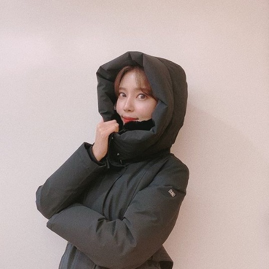 정시아, 패딩 점퍼 속 사랑스러운 미모 [★해시태그]