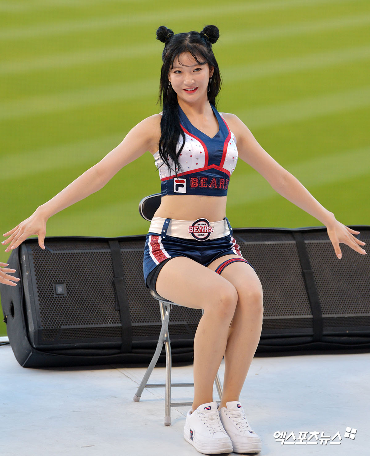 치어리더 허은미 깜찍한 헤어스타일[엑s HD포토]