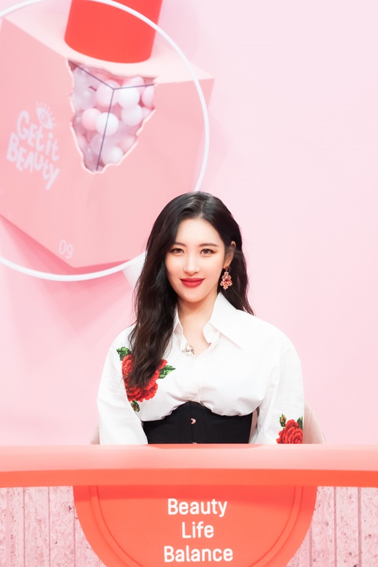 선미, 겟잇뷰티 첫 촬영 스틸컷 공개 믿음 가는 MC 되고파