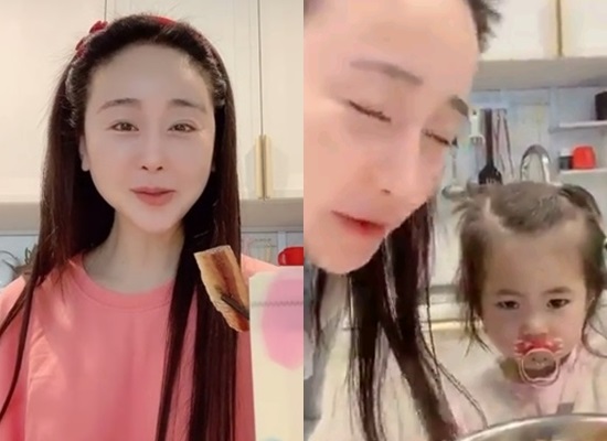 함소원♥진화 딸 혜정, 엄마 국수 먹여주는 효녀…다정한 모녀 [★해시태그]