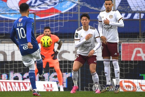 ‘황의조 원톱’ 보르도, 스트라스부르에 2-0 승… 리그 12위