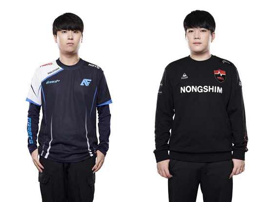 기인 VS 리치 아프리카-농심, 맞대결 앞두고 베스트 라인업 출격…맵씨 김도영 첫 데뷔 [LCK]