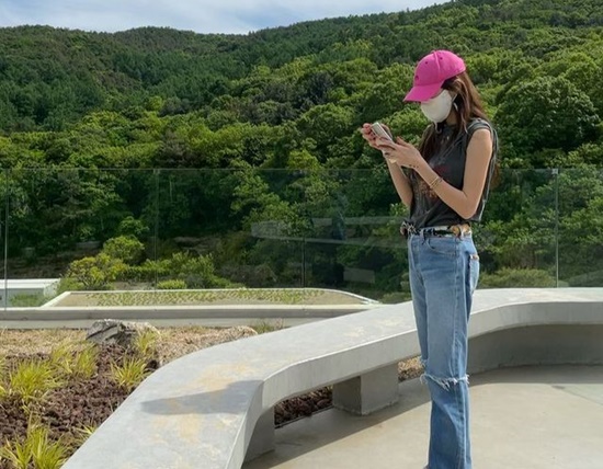 170cm·44kg 윤혜진, 팔뚝이야 젓가락이야…♥엄태웅 또 반하겠네