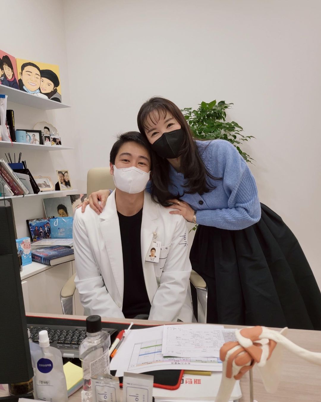 장영란, ♥한창 옆에서 뿌듯…병원장 사모님 포스
