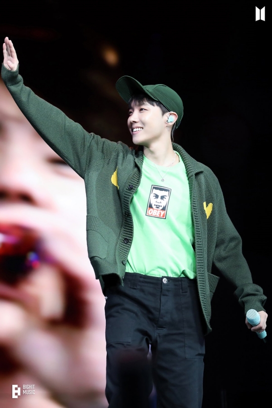 BTS 제이홉, 사운드체크 리허설 영상 공개 “한결같은 팬사랑”