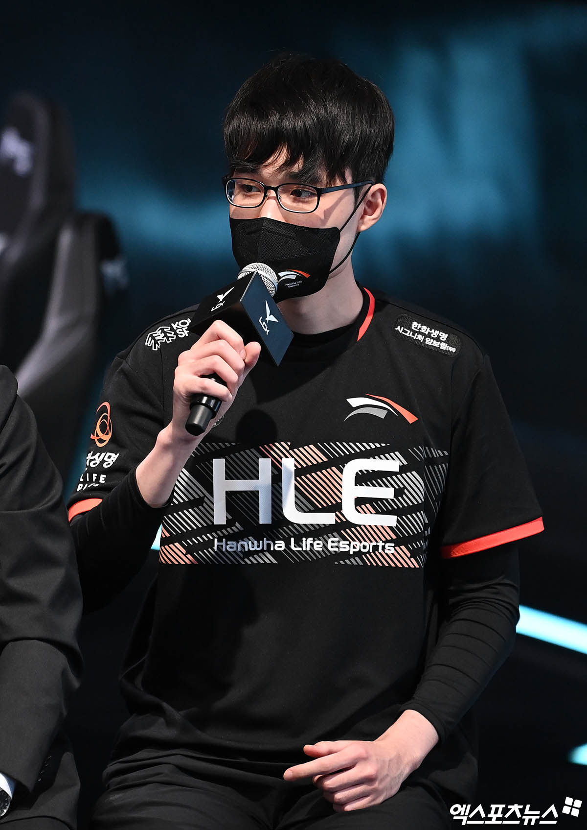 온플릭 김장겸, 2022 LCK 서머 미디어데이 참석[포토]