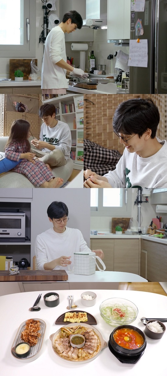 심지호, ♥아내 도시락 싸기 위해 새벽 6시 기상 늘 하던 것 (편스토랑)