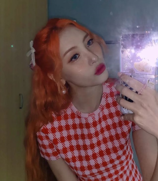 선미, 빨간머리앤 실사판이라도 믿을 듯…훔치고 싶은 러블리