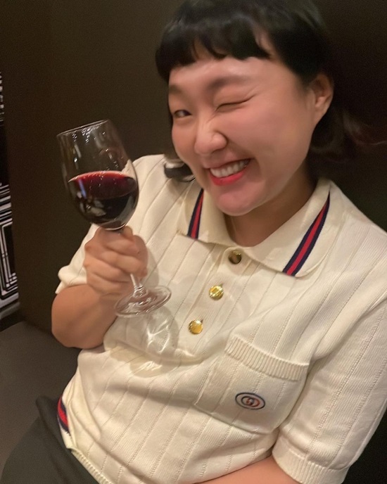 이수지, 출산 한 달 만에 모유수유 끝…♥남편과 와인 그리웠다