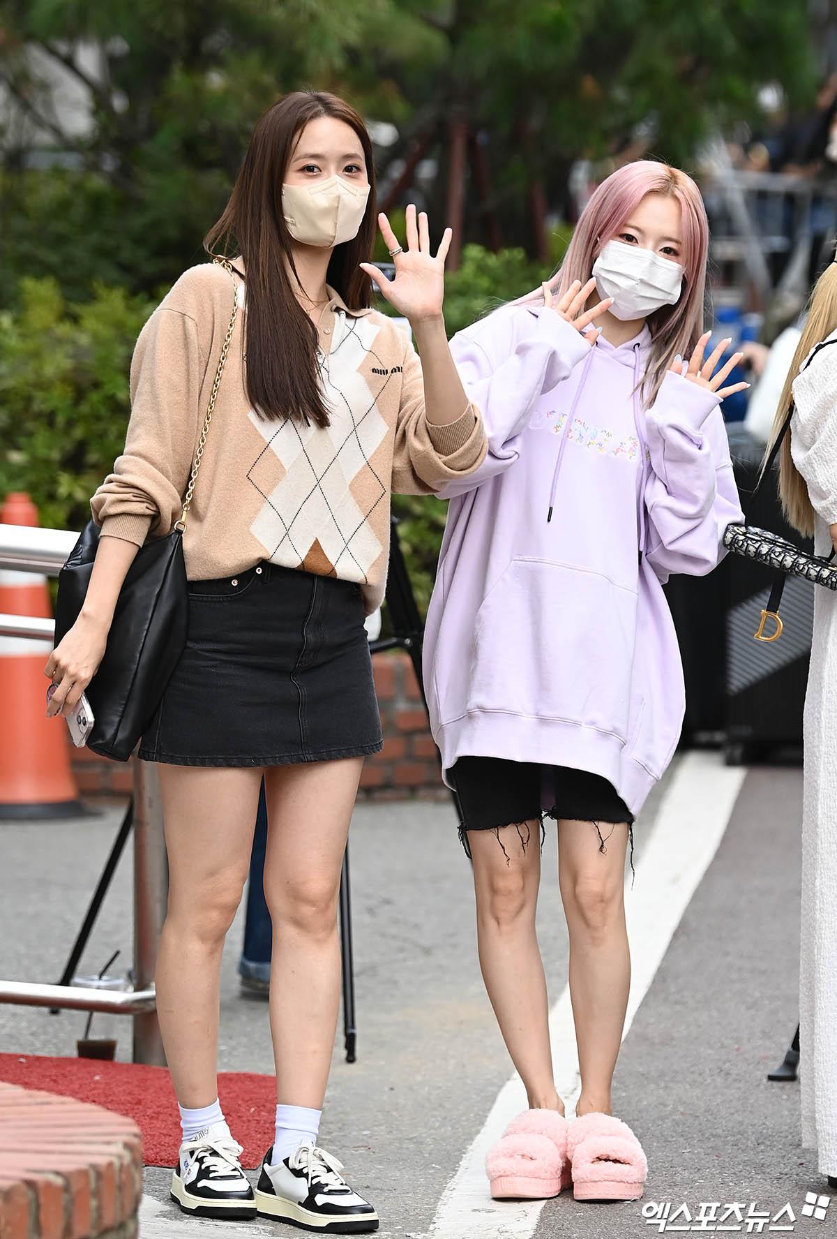 소녀시대 윤아-써니 미소로 인사[엑s HD포토]