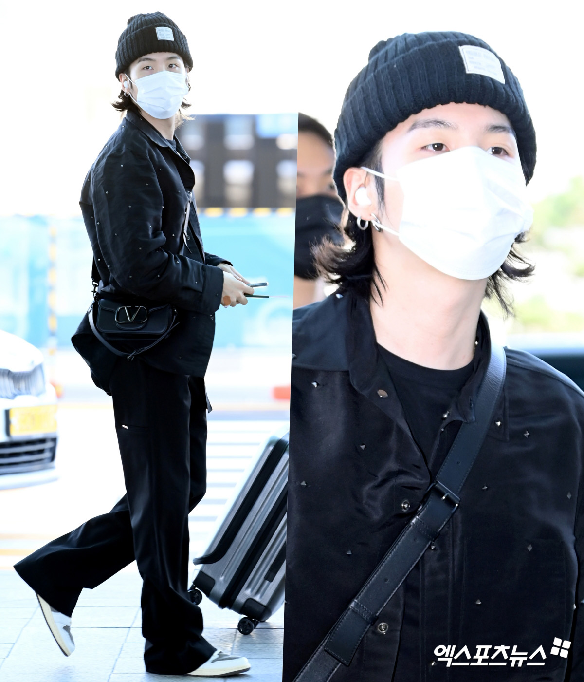 방탄소년단(BTS) 슈가 느낌 있는 올블랙...시크를 입었다[엑s HD화보]