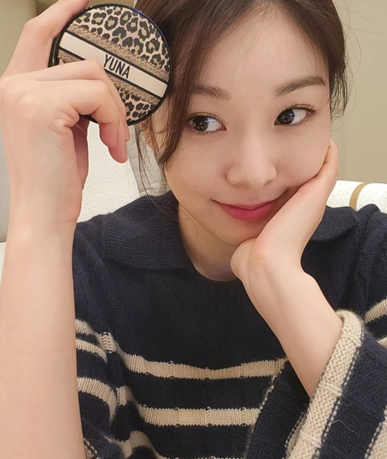 김연아, '고우림과 결혼' 첫 명절…미모 자랑하는 새댁