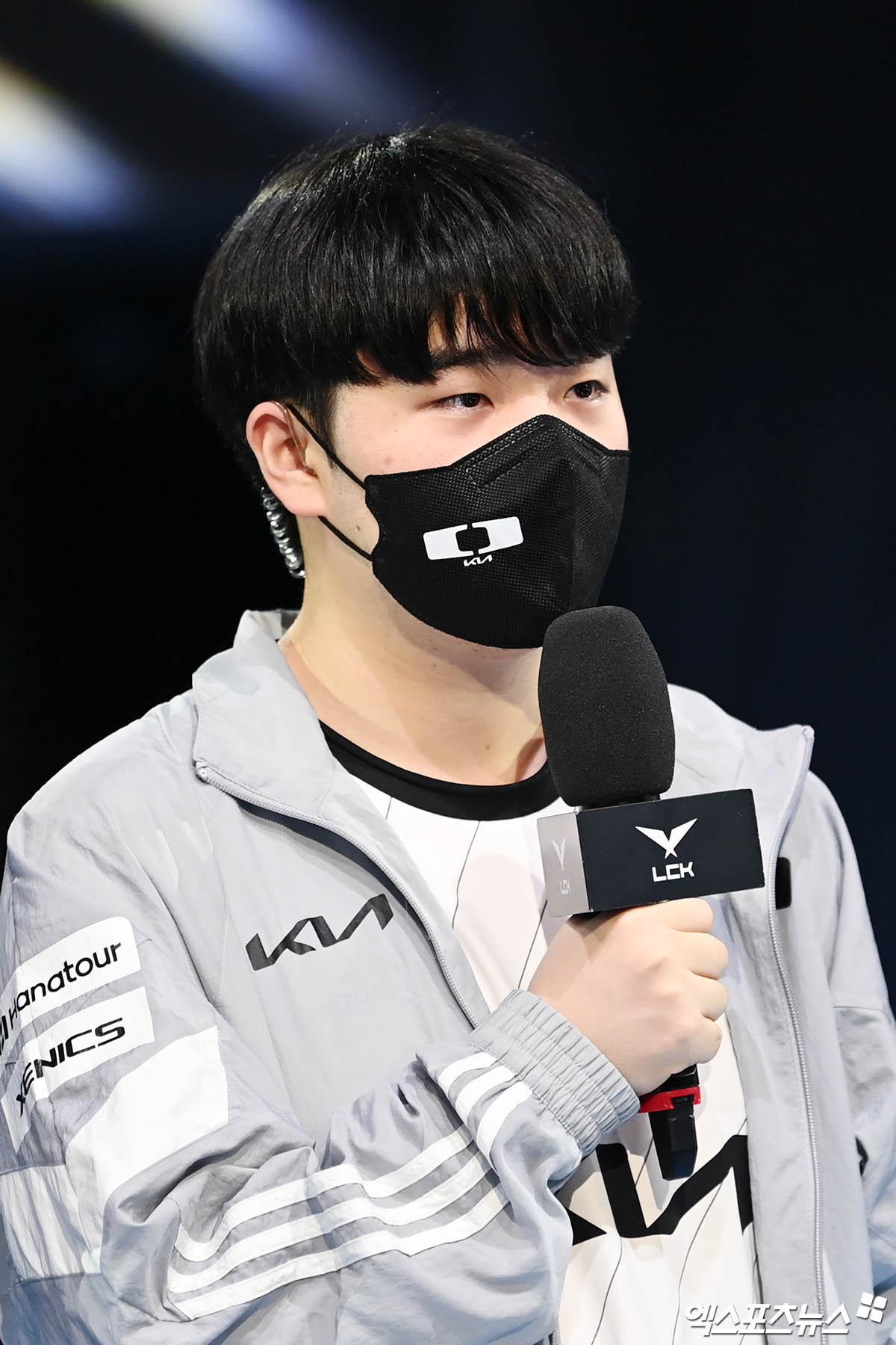 POG 인터뷰하는 캐니언 김건부[포토]