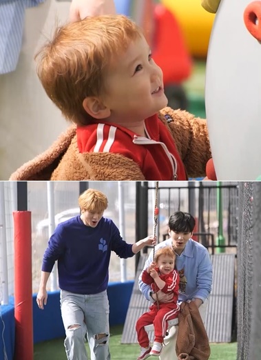 우리보다 강해 몬스타엑스 기현X주헌, 사유리 子 젠 체력에 깜짝 (슈돌)