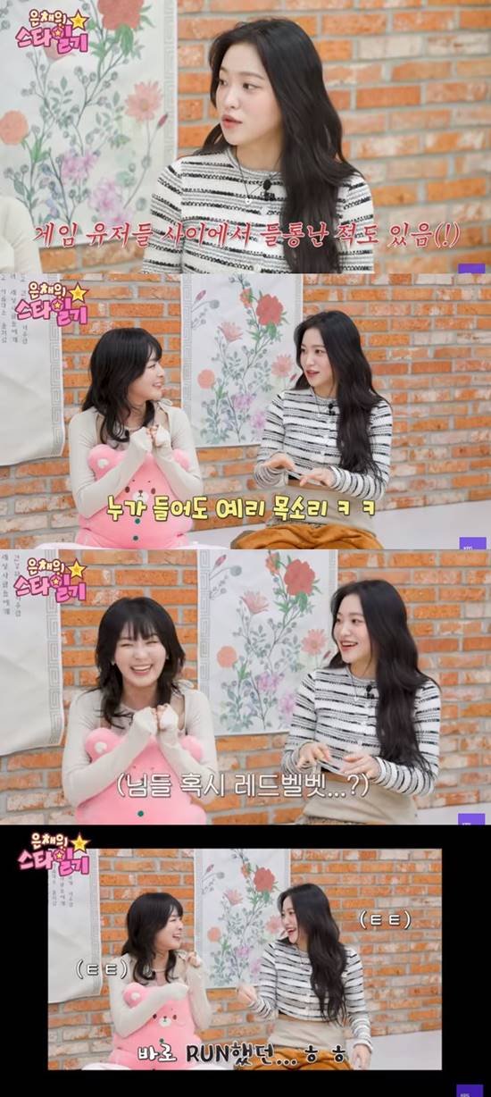 레드벨벳 예리 게임 하다가 목소리 때문에 들켜…PC방 애용했다 (스타일기)