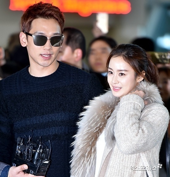 비♥김태희, 박진영 콘서트서 연말 데이트…N년째 신혼 I Do 열창 [엑s 이슈]