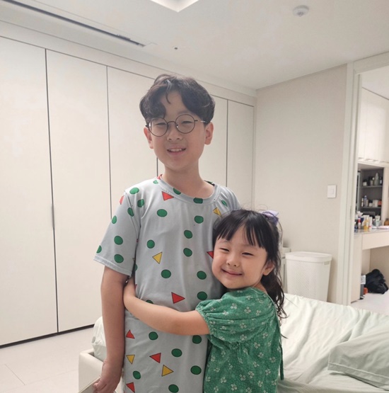 하하♥ 별, 다정한 남매 드림·송에 기분 좋은 母…너네 너무 귀엽다앙~