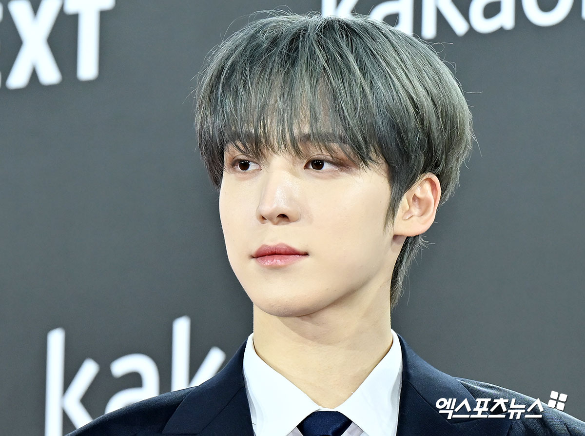에이티즈 윤호 멋진 비주얼에 감탄[엑s HD포토]