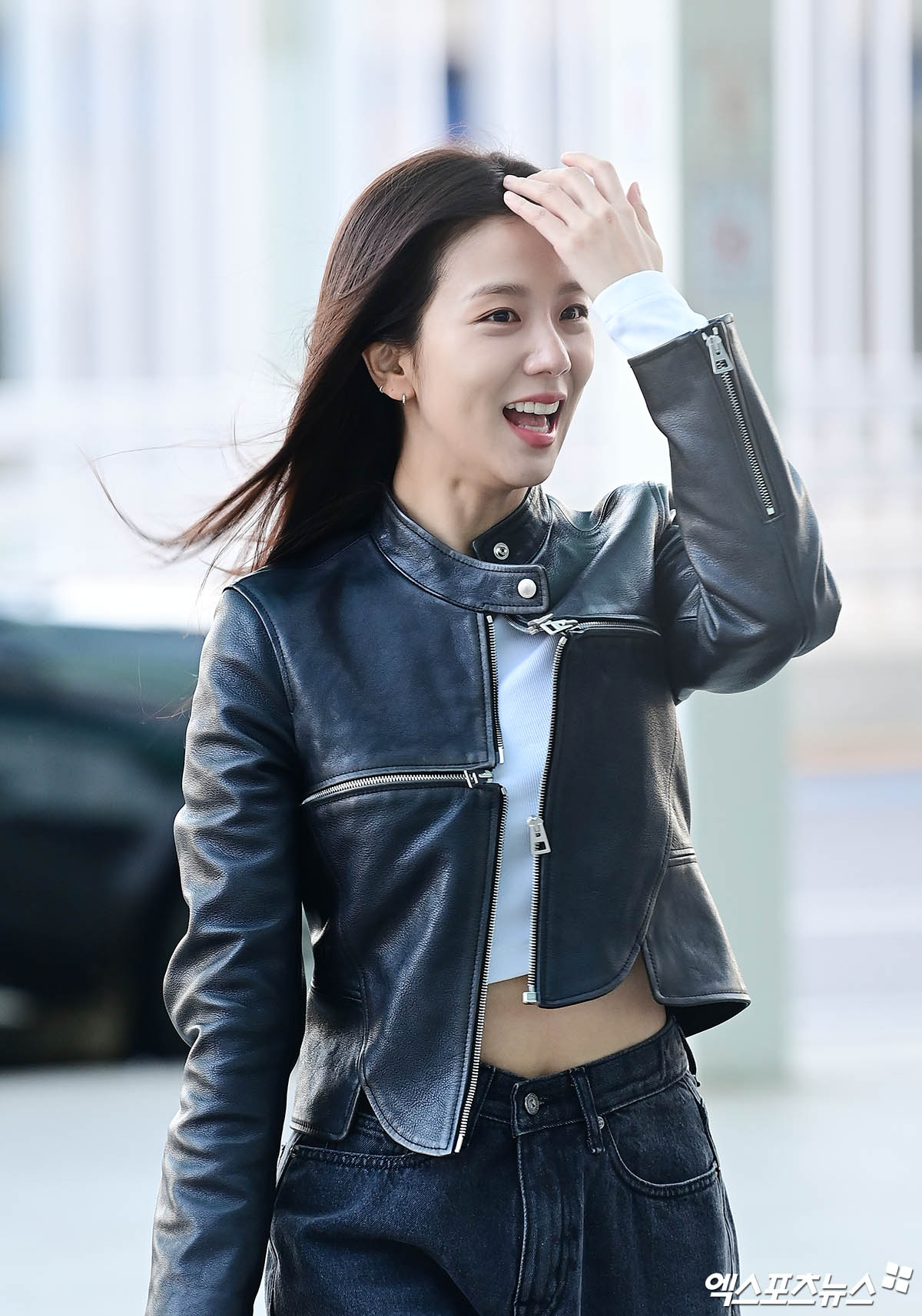 블랙핑크 지수 영하 날씨에도 포기할 수 없는 크롭톱[엑s HD포토]