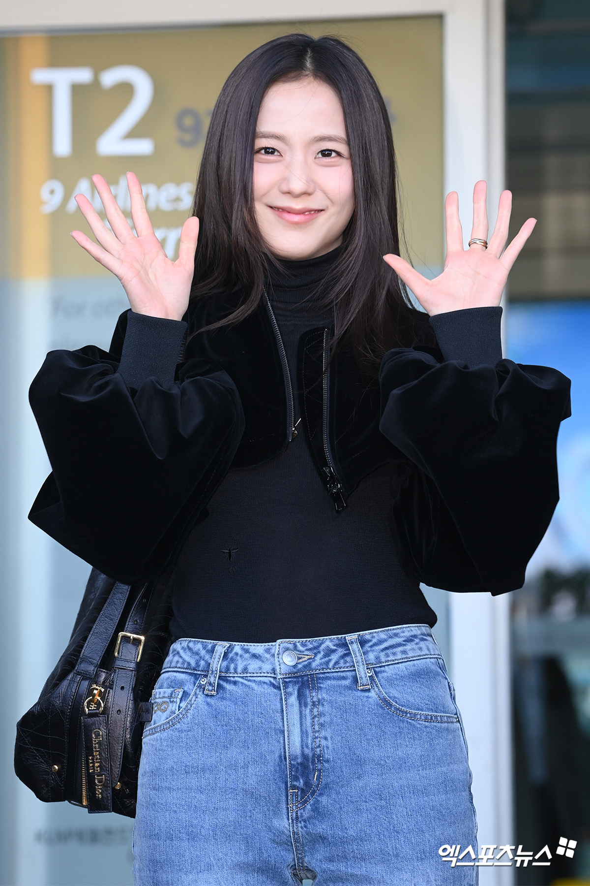 블랙핑크 지수 반짝이는 꽃미소[엑s HD포토]