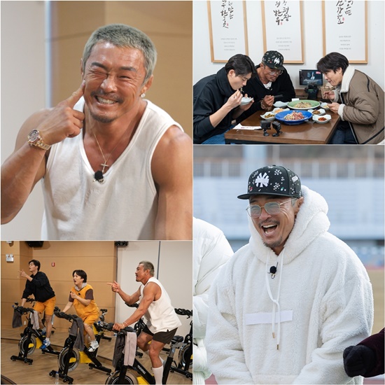 마초맨 추성훈, 본격 과즙맨 변신 윙크는 운동 아니잖아 (핸썸가이즈)