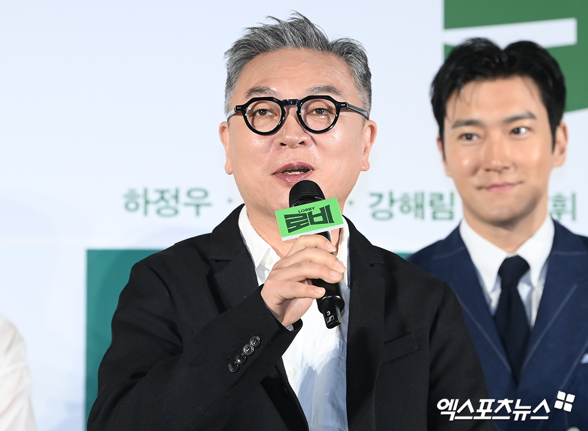 김의성 비호감 갱신…하정우 10년만 연출 로비, 웃음 나이스 샷 (엑s 현장)[종합]