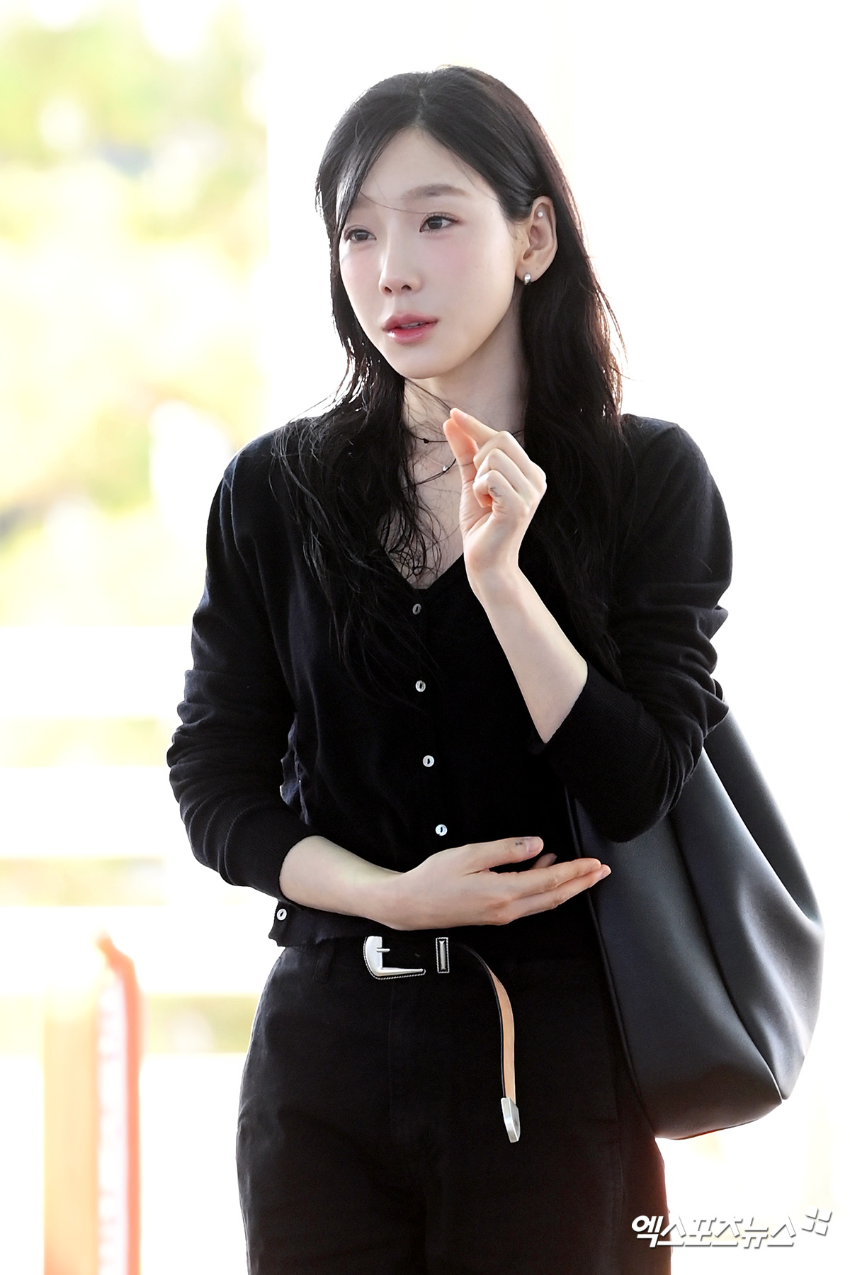 태연 춥다, 이만큼~[엑s HD포토]