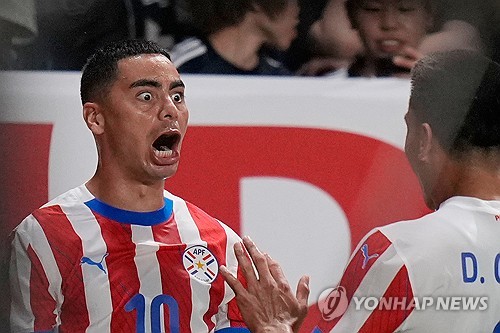 '월드컵 우승' 목표 삐걱…일본, 'EPL 출신' 파라과이 스타에게 당했다→황당 동점골로 1-1 균형 (전반 종료)