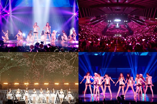 소녀시대 대만 콘서트 현장