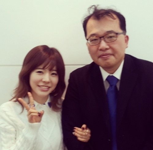 써니(왼쪽), 박대기 기자