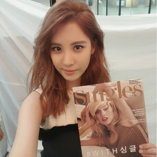 소녀시대 서현, 헤어스타일 변화로 우아한 가을 여신 됐서현