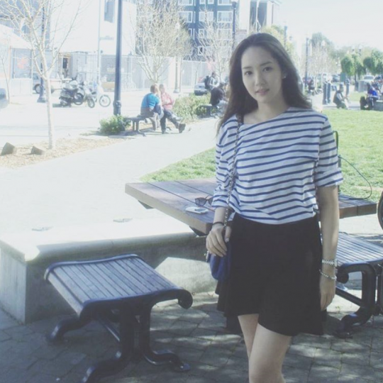 박민영, 과거 미국 여행사진 공개 미스 박