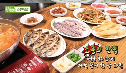 전어 한 상, 전어구이부터 무침, 튀김, 매운탕까지 다양한 전어 요리의 향연(생방송 투데이)