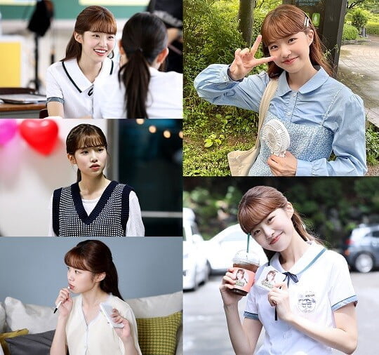 최지수, 과즙미 넘치는 상큼발랄 비하인드 컷 공개 (‘하트가 빛나는 순간’)