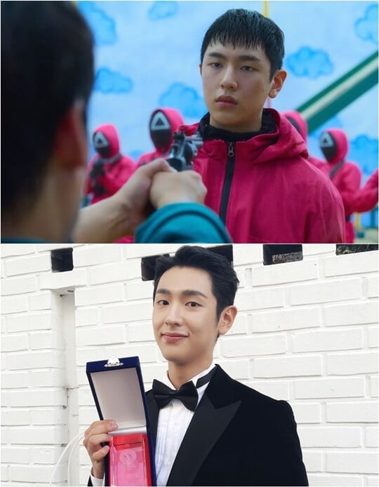 이정준, 오징어 게임 네모가면남으로 전세계 눈도장…2022년을 기대해