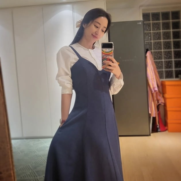 [전문] 치과의사♥ 전혜빈, 임신 13주차, 배도 살짝 나와…태명은 바른 [TEN★]