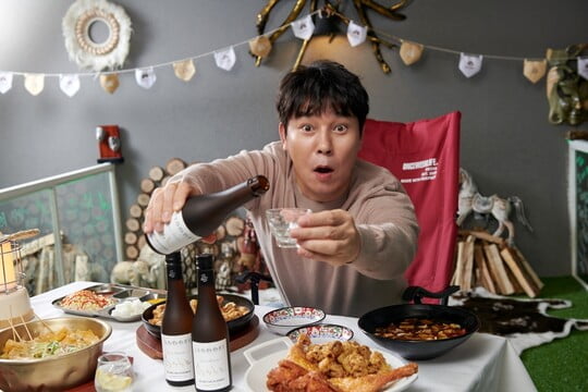 임창정, 진짜 소주 만들었다..소주한잔 론칭