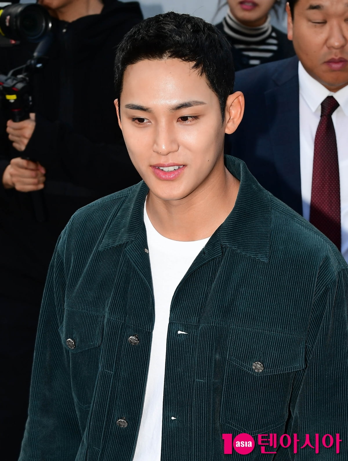 세븐틴 민규, 사랑스러운 밤톨머리....오늘도 잘생김[TEN포토+]