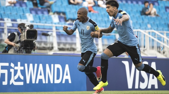  [U-20 수원 LIVE] PK골 우루과이, 사우디에 1-0 승·8강행 