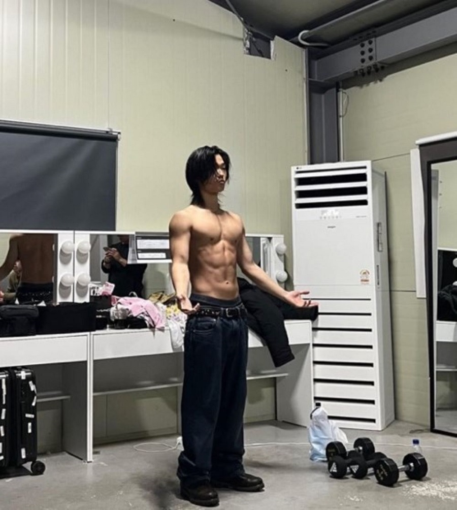 김하온 “윤성빈과 맛있게 운동해”… ‘벌크업’ 비법은?
