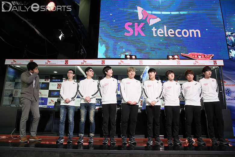 [포토] 디펜딩 챔피언 SK텔레콤 2R 시작됐어요