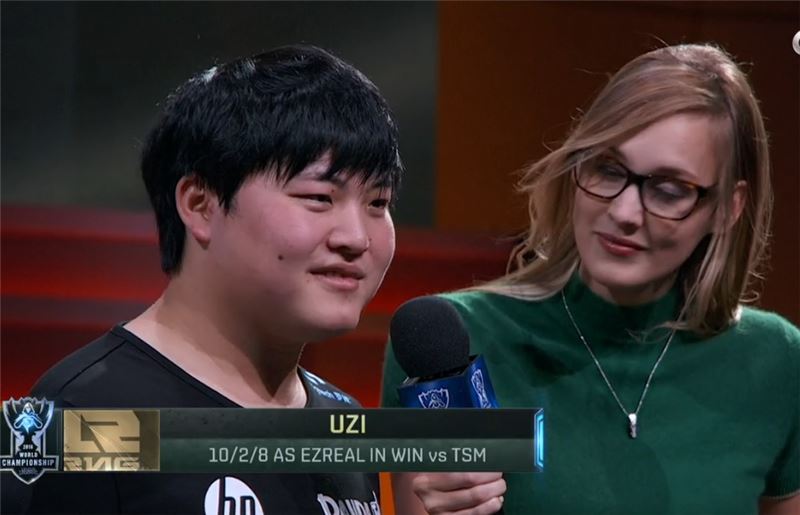 [롤드컵] RNG Uzi 지안지하오 세 번째 결승 가고 싶다