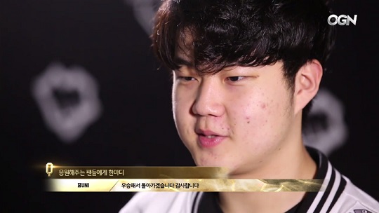 [MSI] SK텔레콤 후니 허승훈 우승해서 돌아가겠다