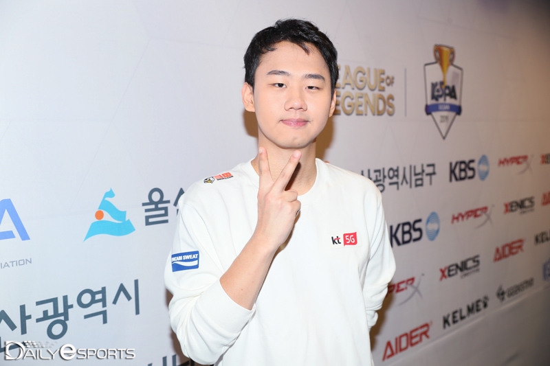 [KeSPA컵] kt 쿠로 이서행 첫 해외 경험, LPL의 싸움 배웠다