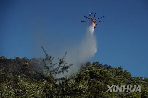 GREECE-ATHENS-WILDFIRE-CONTROL