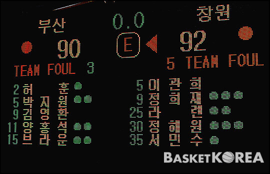 [BK포토화보] 창원LG vs 부산KT  경기모습