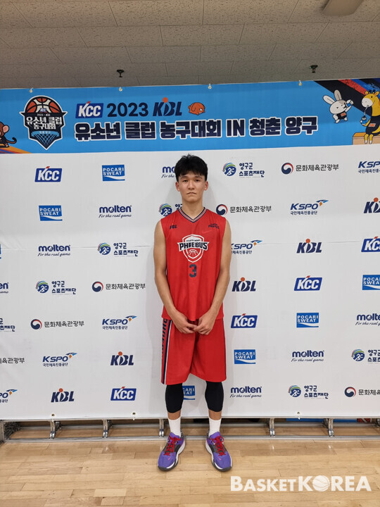[KBL 유소년 클럽 대회] 현대모비스 U-18 김민섭의 굳건한 각오, “삼성 U-18을 꼭 이기고 싶다”