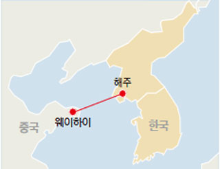 통일(統一)한국 수도(首都)를 해주(海州)로