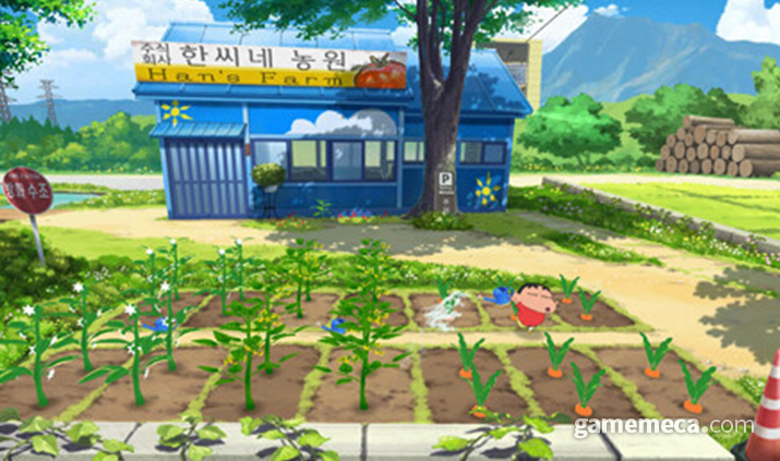 짱구 여름방학, 한국어판 무대는 전라도 광주 오잉마을