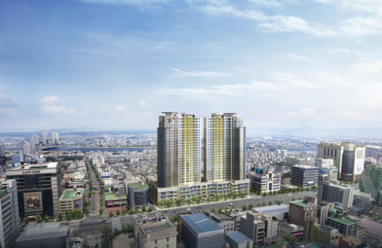 GS건설 울산센트럴 자이 8일 모델하우스 오픈